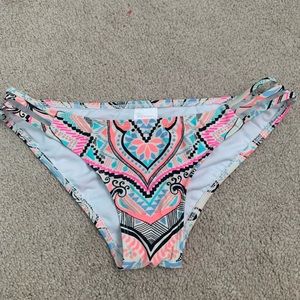 Colorful swimsuit bottoms with a unique design